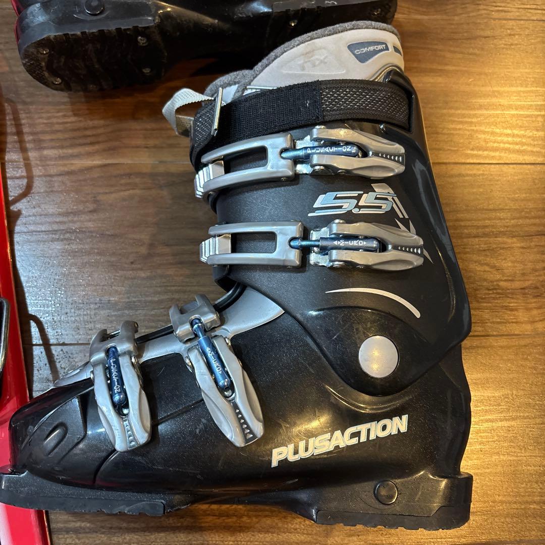 美品NISHIZAWA ショートスキー ブーツセット