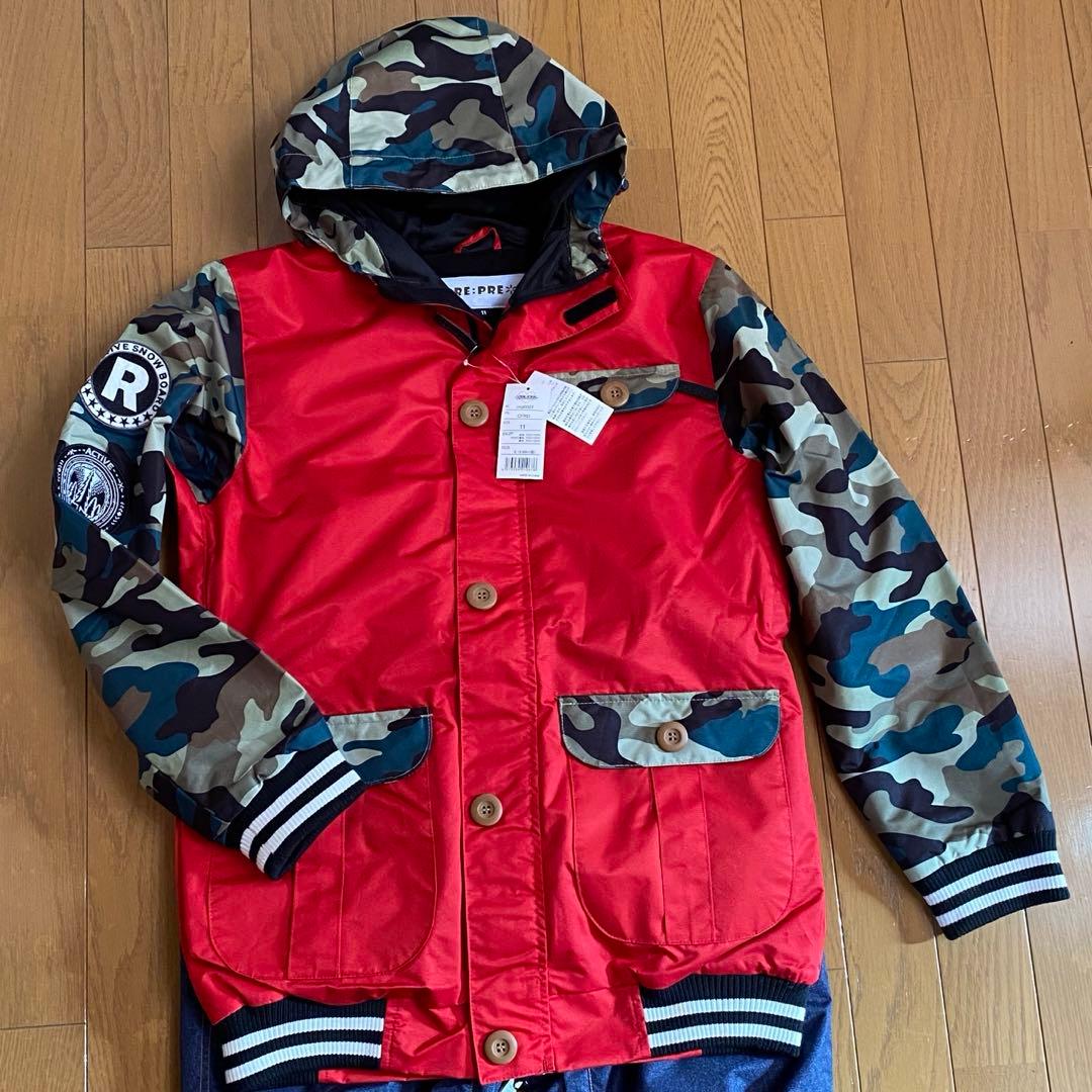 【新品】RE:PRE リプリ　スノーボードウェア　スノボ　11号　Ｌ　♪