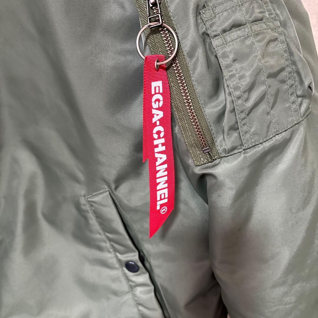 エガちゃんねる　江頭2:50お笑い芸人　エガフェス　MA-1 Lサイズ