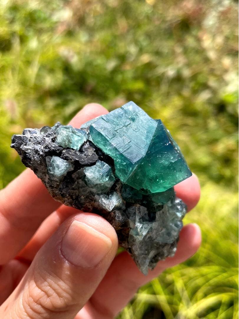 イギリス　ダイアナマリア産　カラーチェンジフローライト