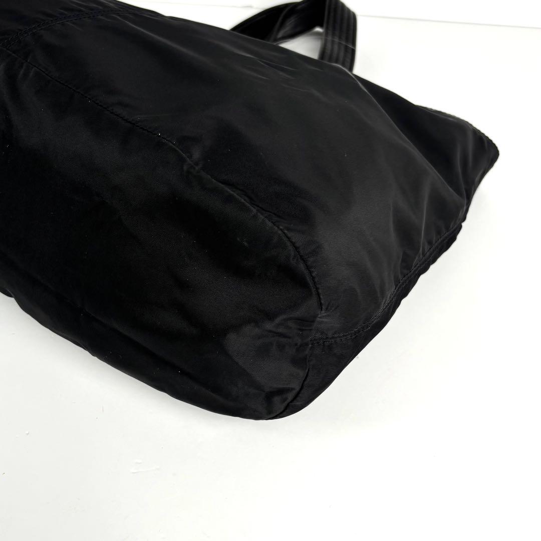 極美品 PRADA プラダ トートバッグ マザーズバッグ ナイロン レザー