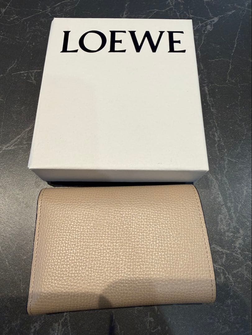こゆ◎美品◎ロエベ LOEWE◎アナグラムバーティカルウォレット