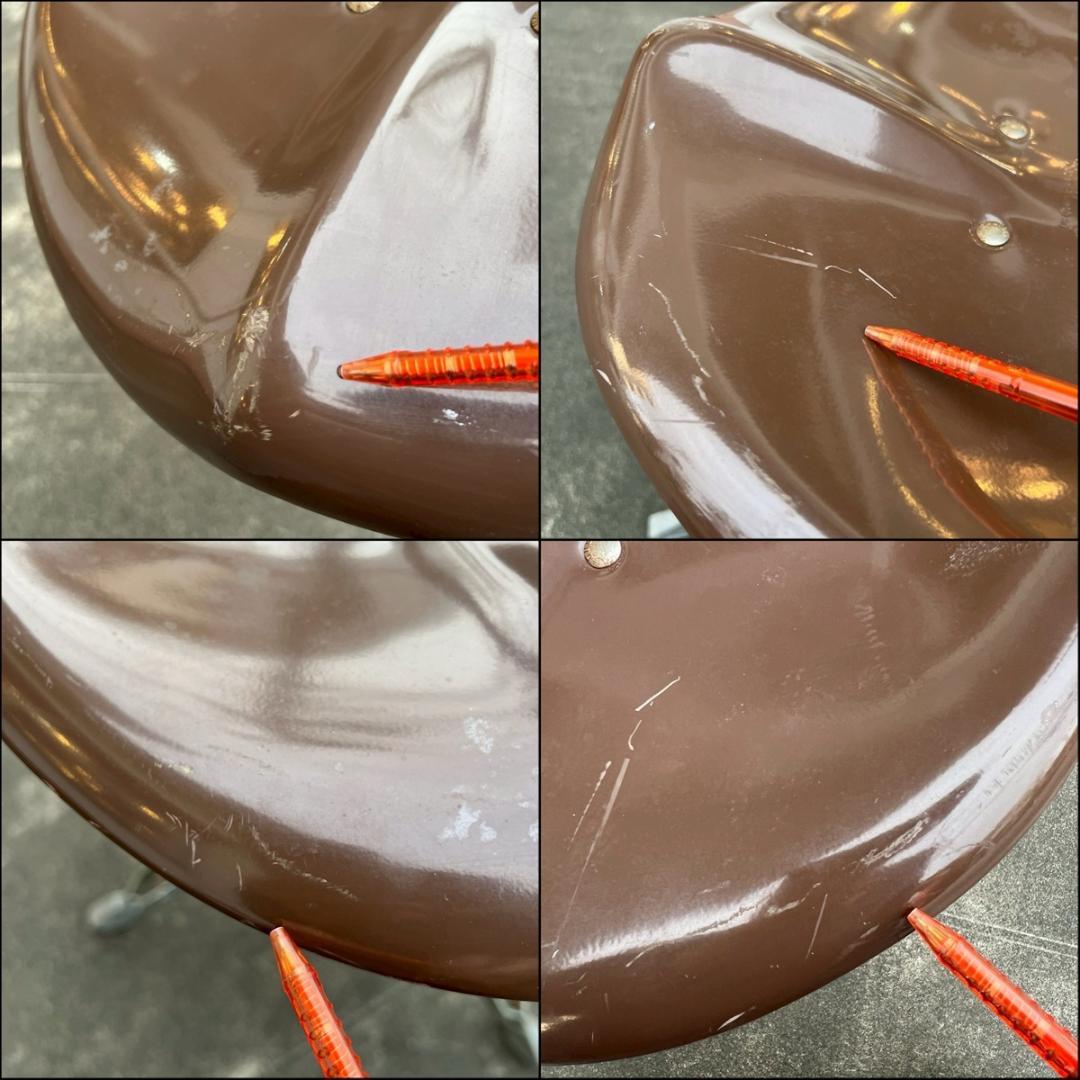 ダルトン ビートスツール X2 椅子 ブラウン 折り畳み 回転 インダストリアル