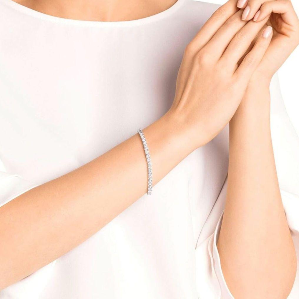 ななさん専用 テニス Dluxe ブレスレット スワロフスキー