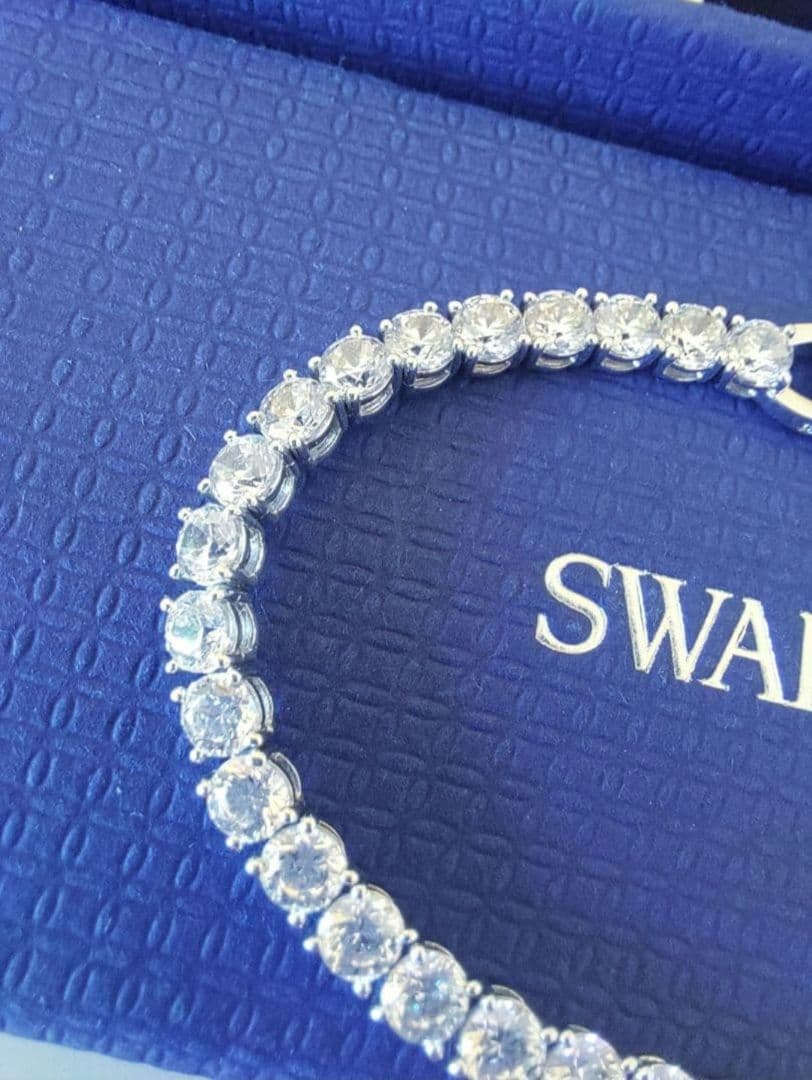 ななさん専用 テニス Dluxe ブレスレット スワロフスキー