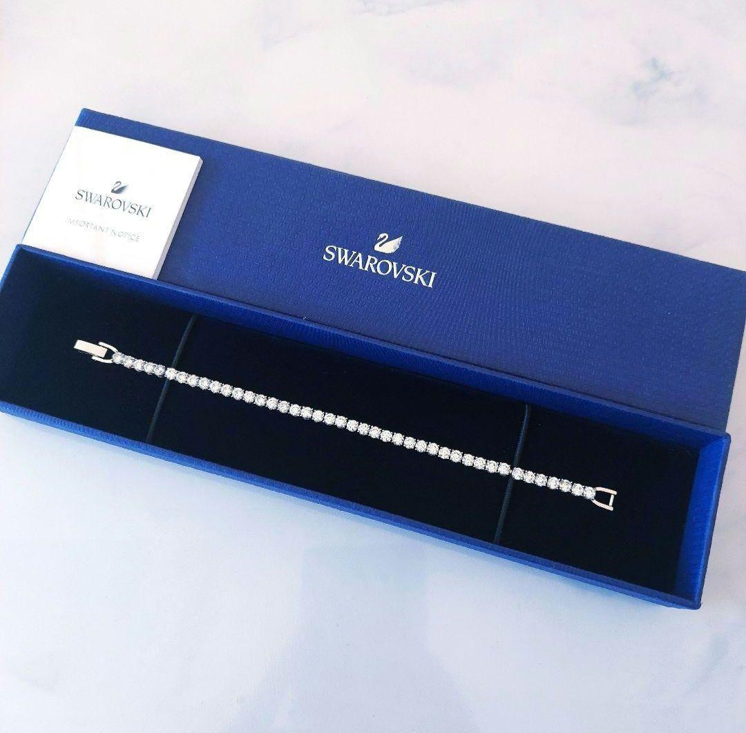 ななさん専用 テニス Dluxe ブレスレット スワロフスキー