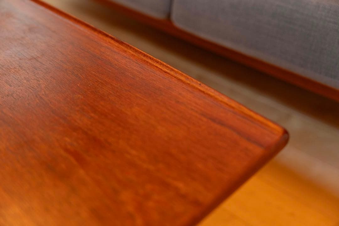 北欧ビンテージ　チークコーヒーテーブル　検)ウェグナー、フィンユール