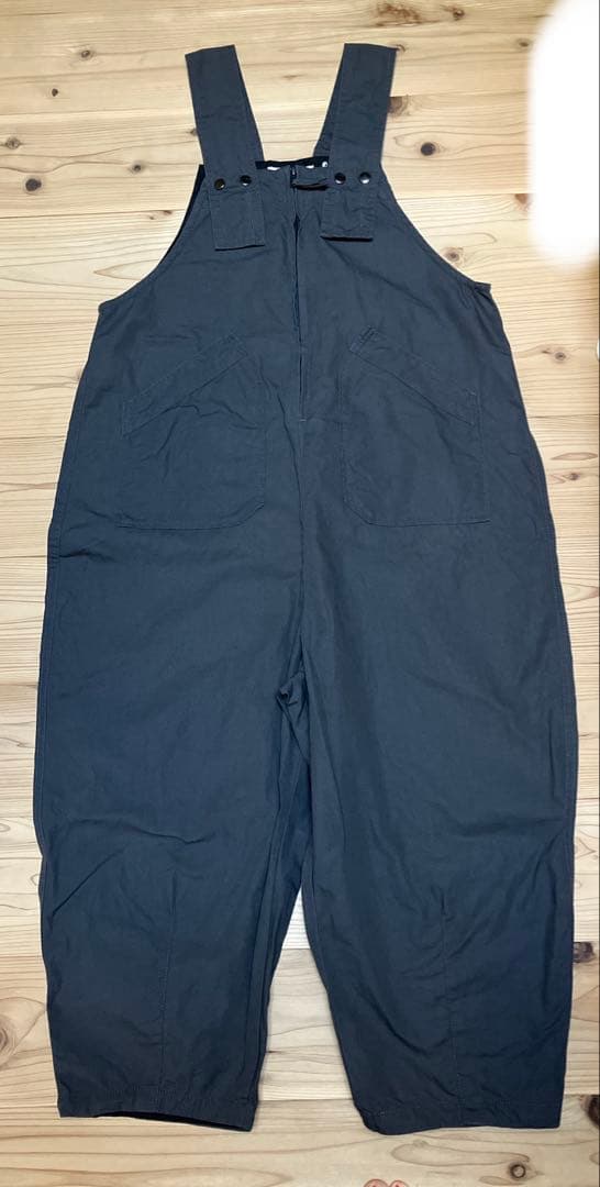 今季tumugu(ツムグ)コットンリネンツイル サロペット