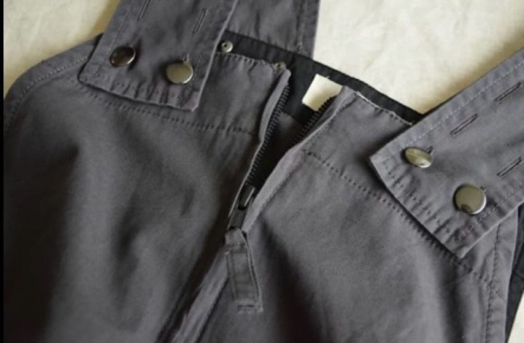 今季tumugu(ツムグ)コットンリネンツイル サロペット