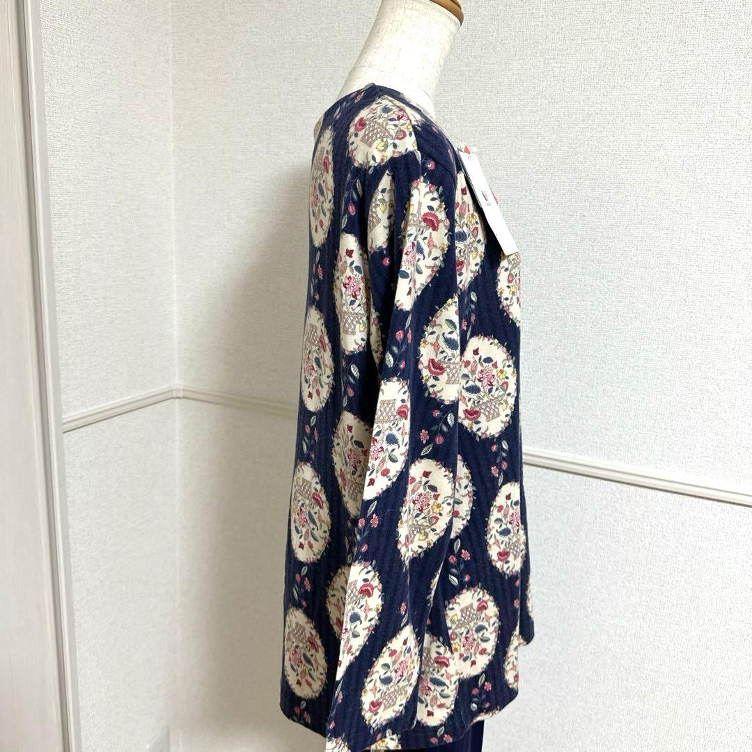 新品未使用タグ付　ワコールミントンハドンホール柄　暖か素材パジャマMサイズ