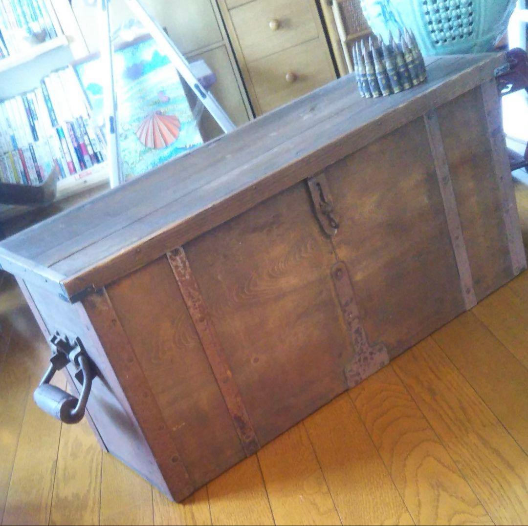 アンティーク　ボックス　弾薬箱