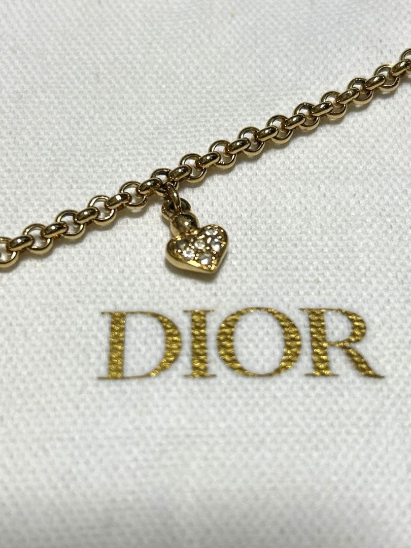 Dior クリスチャンディオール ブレスレット ラインストーン