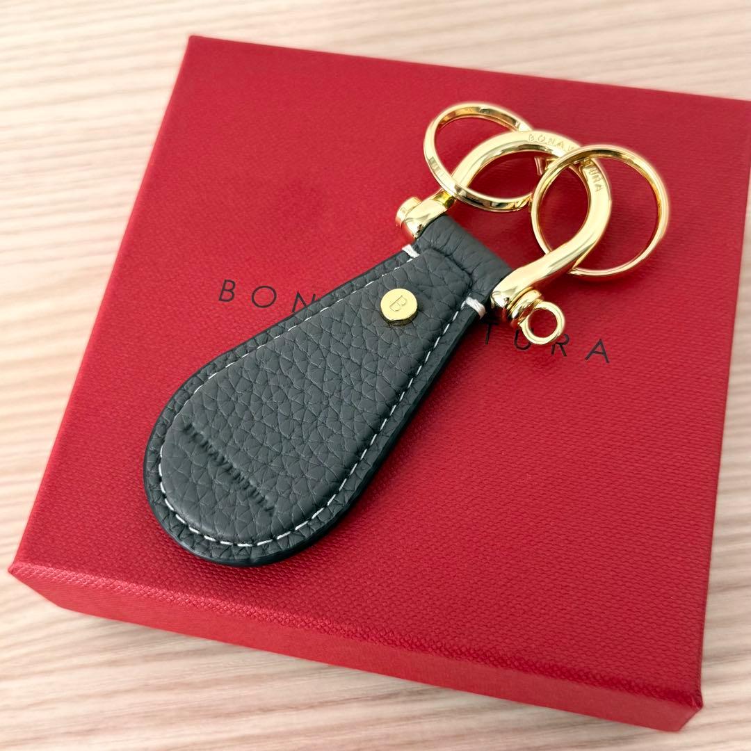 【未使用✨️】BONAVENTURA キーホルダー シャックル チャコールグレー