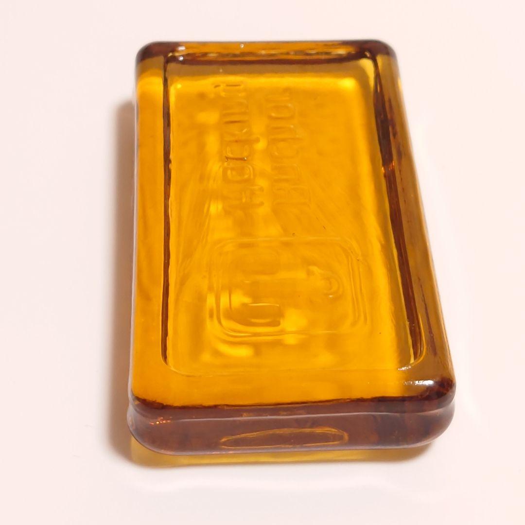 【ペーパーウェイト（ハニーゴールド）】アンカーホッキング社製　ファイヤーキング