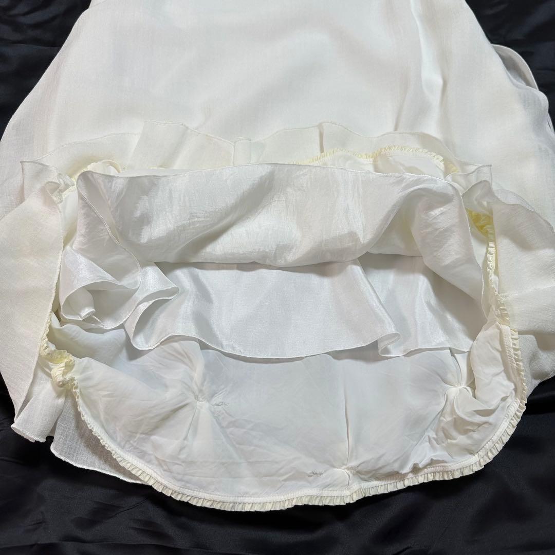 美品✨フォクシーデイジーリン ワンピース 白 ホワイト