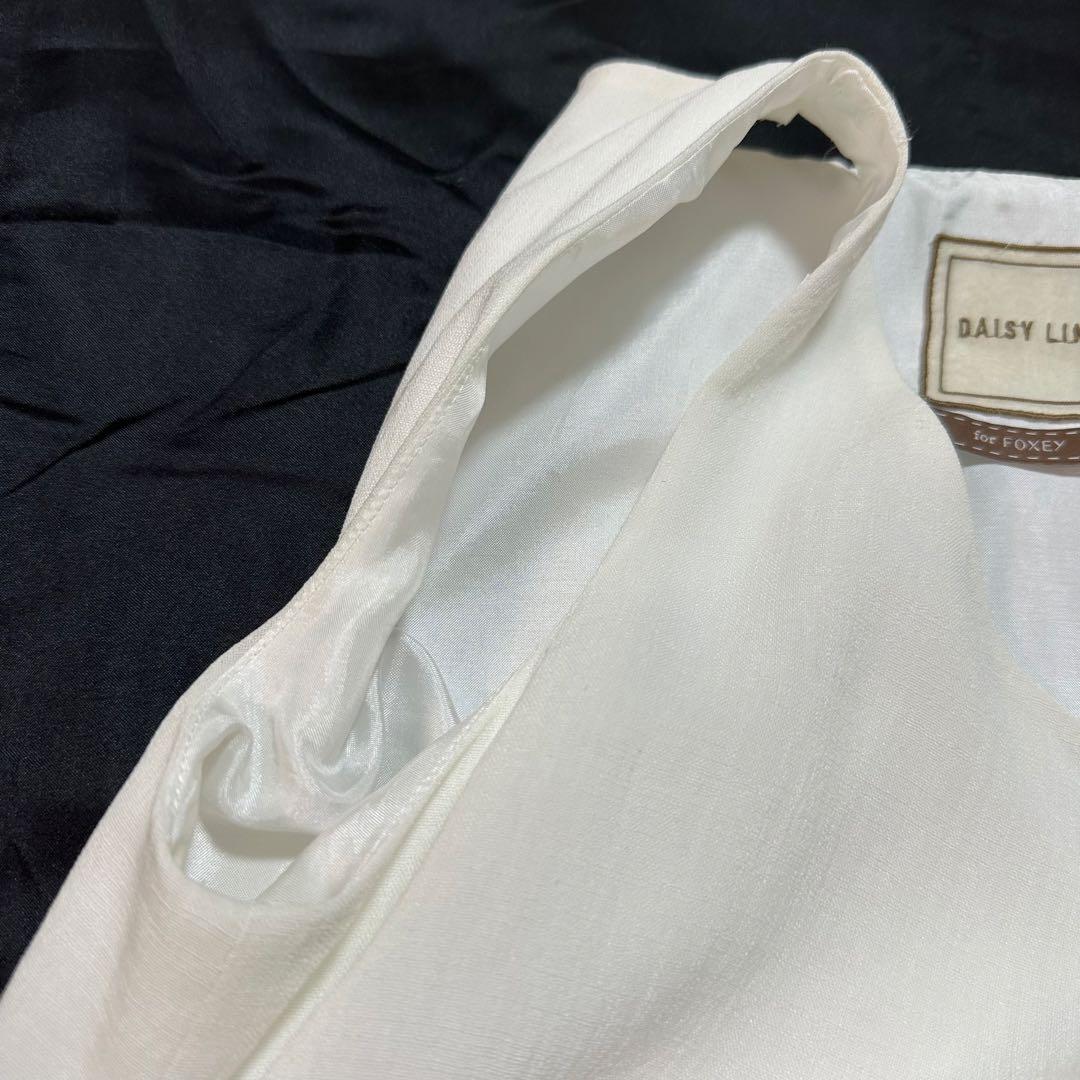 美品✨フォクシーデイジーリン ワンピース 白 ホワイト