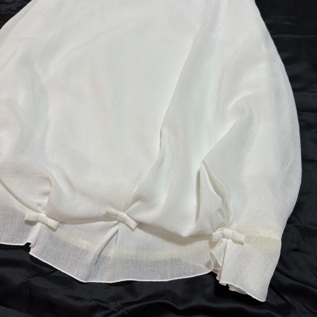 美品✨フォクシーデイジーリン ワンピース 白 ホワイト