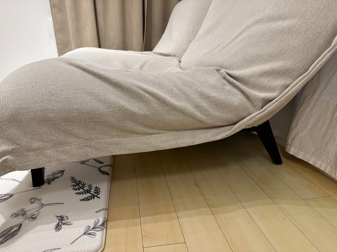 ligneroset カラン ソファ 木製脚付き
