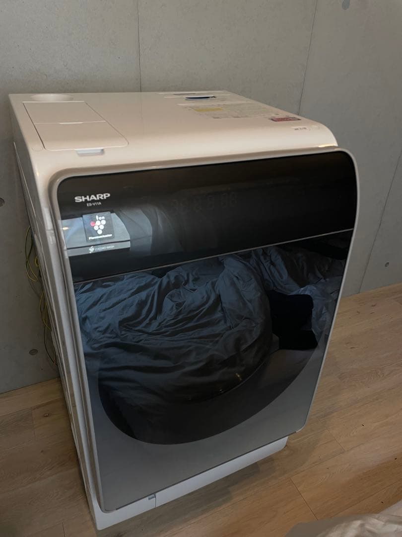 【使用年数1年】SHARP ドラム式洗濯乾燥機 ES-V11A-NL