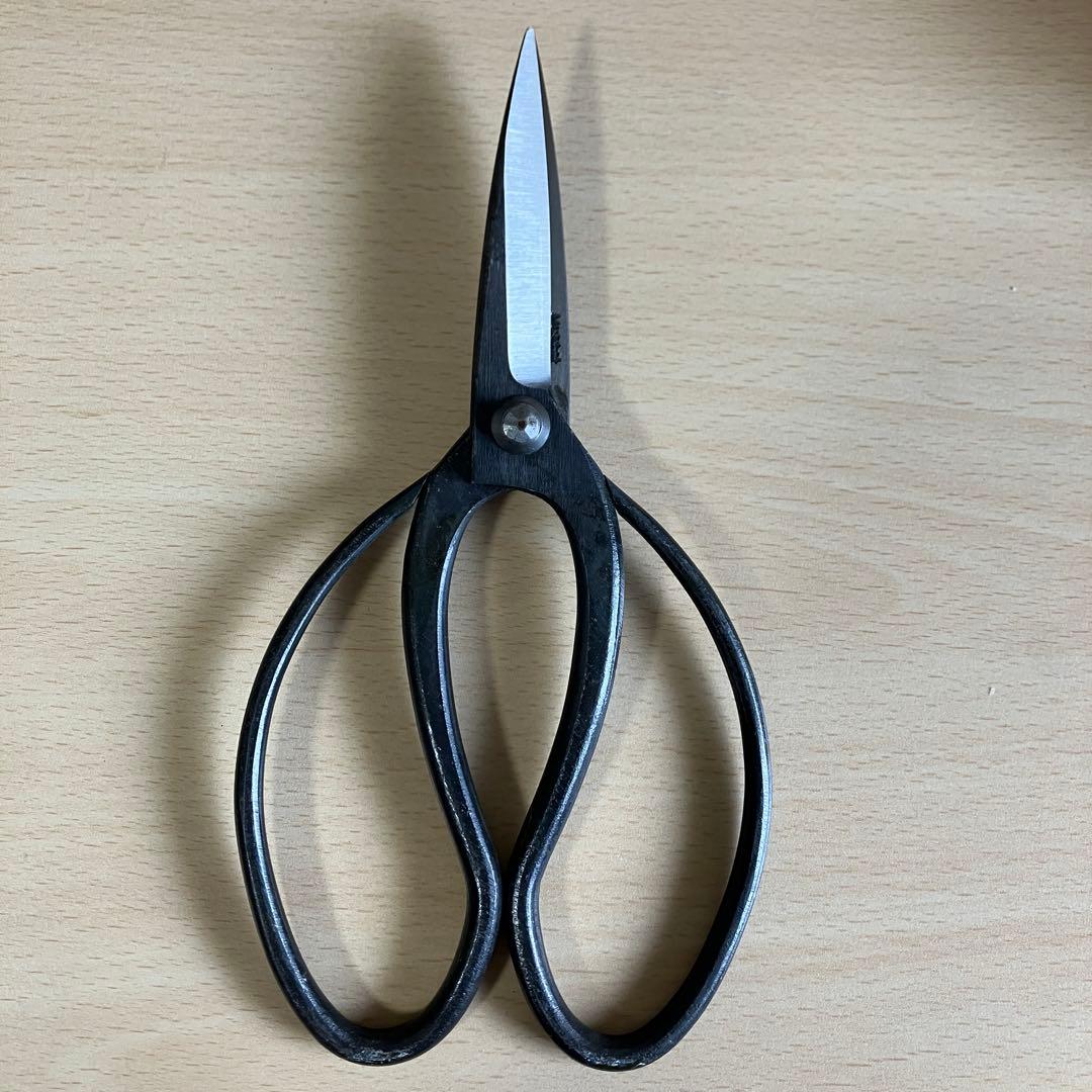 本成寺昇　刃長大久保鋏　植木鋏　庭師鋏