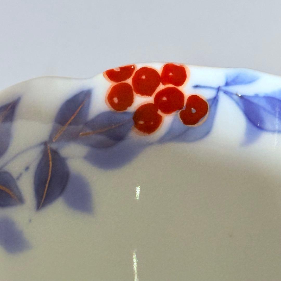 オールド深川製磁　染錦南天文様鉢　まとめて18個！！　料理屋　器を楽しむ