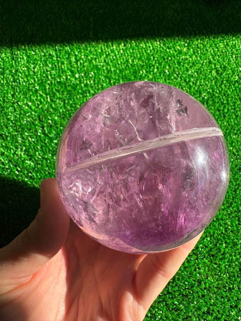 アメジスト スフィア（天然石） 506g