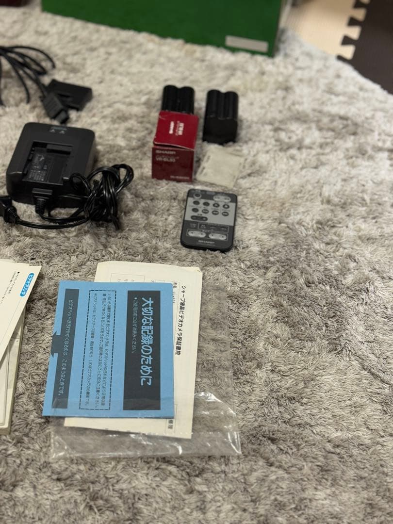 SHARP miniDVビデオカメラ VL-PD3 一式完備