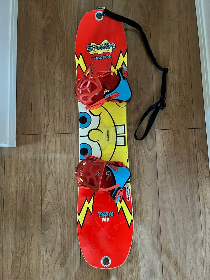 サロモン　スポンジボブ　スノーボード100