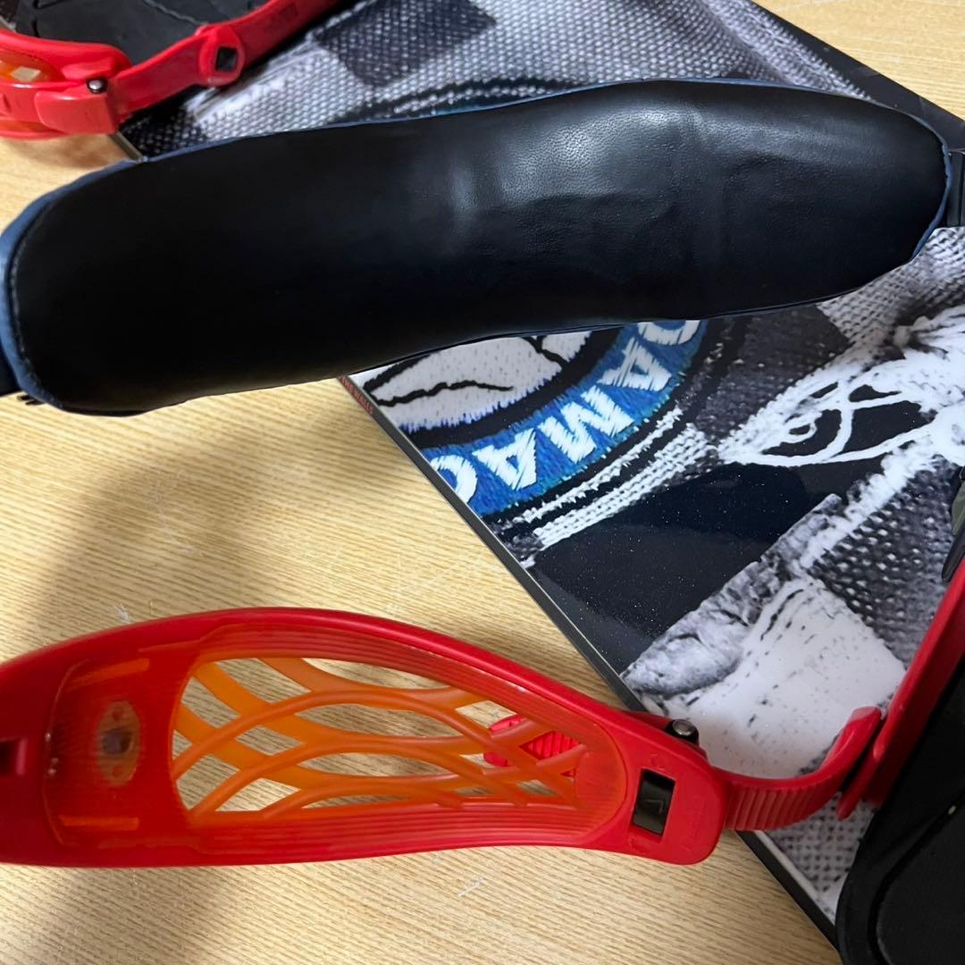 美品　ALLIAN RIDEメンズスノーボード　3点 148cm メンテ済み