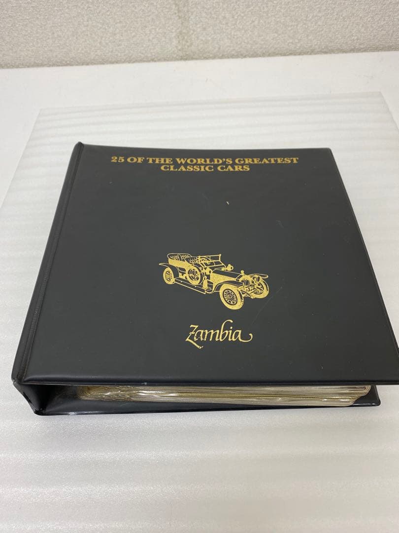 3-3249 【限定版】ザンビア郵便局発行K22金箔押