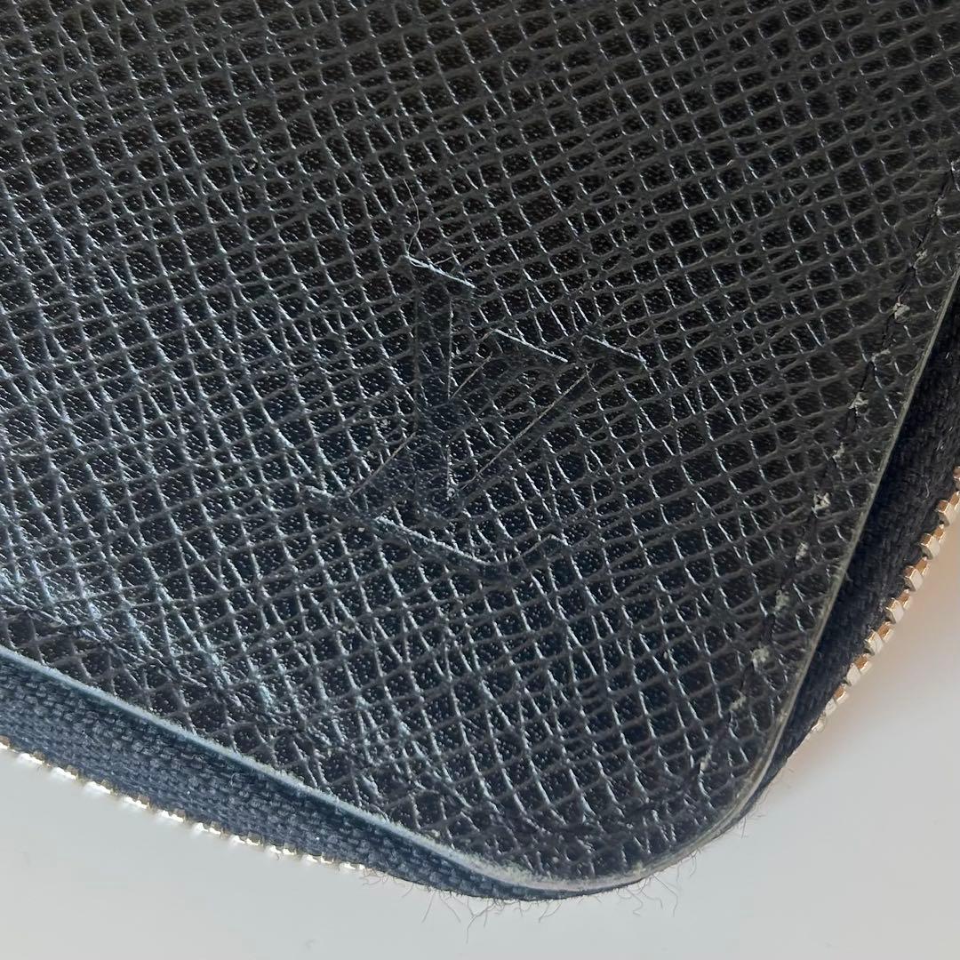 Louis vitton 長財布 タイガ ブラック 【刻印あり】