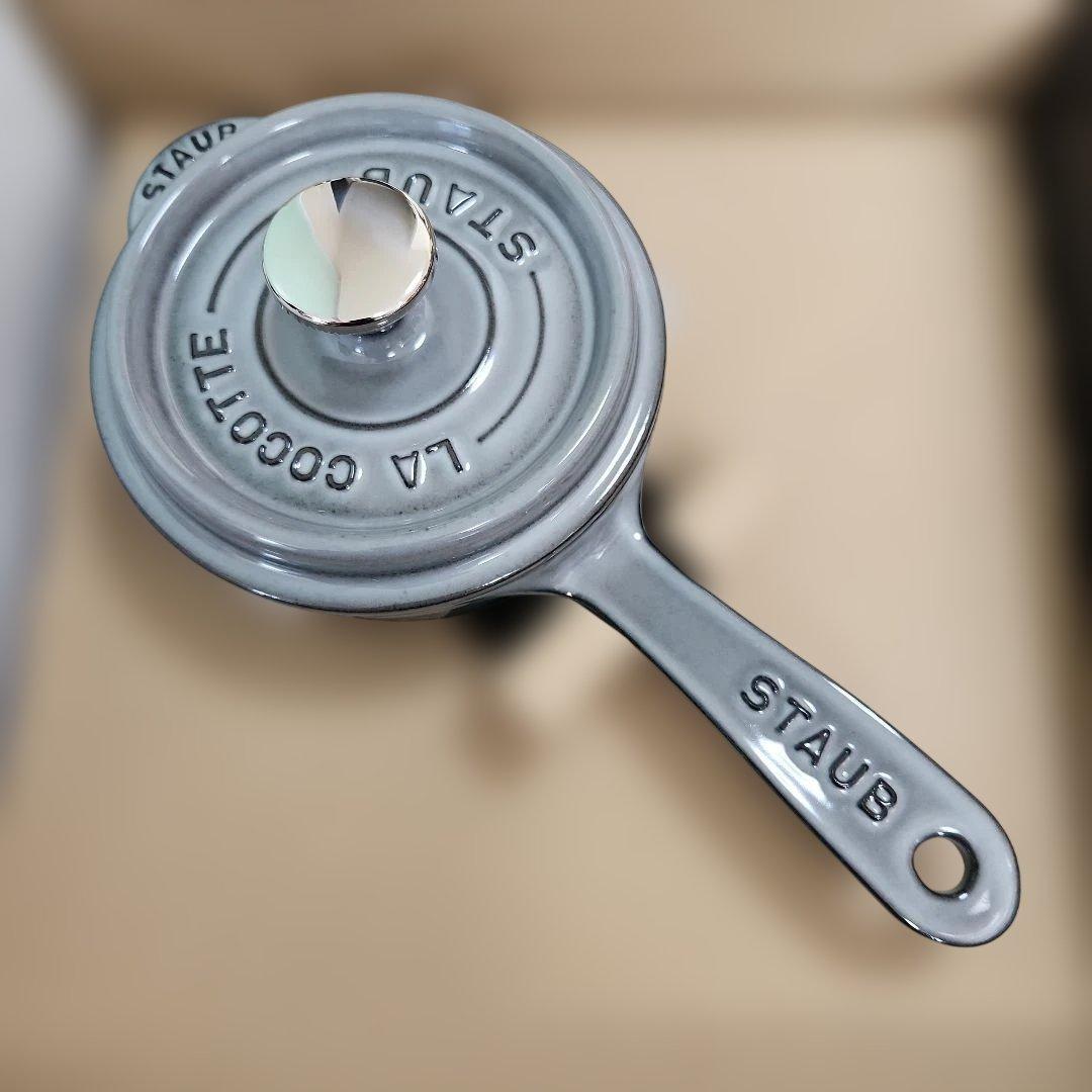 STAUB ラ・ココット グレー 片手鍋