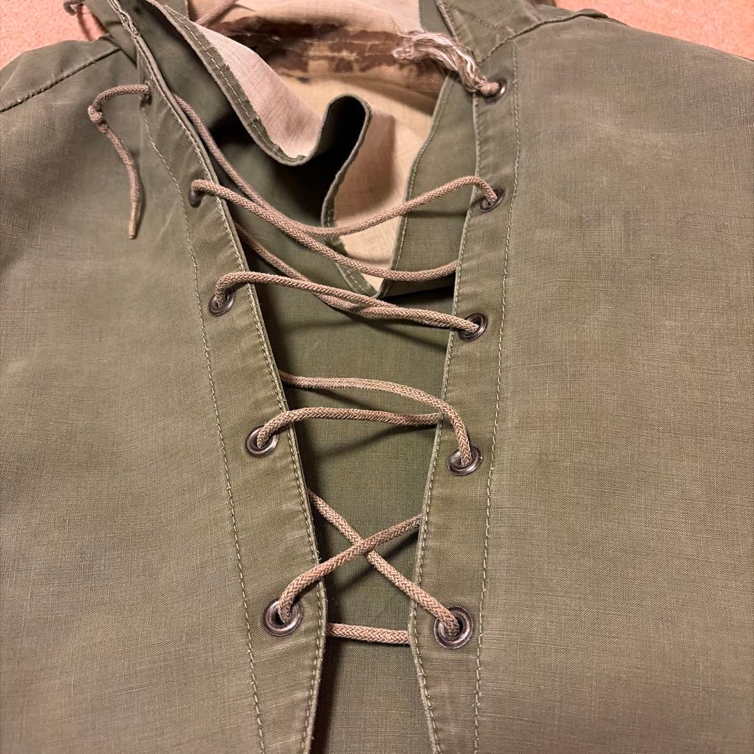 40s 50s 米軍実物　USN N−2 デッキレインパーカー