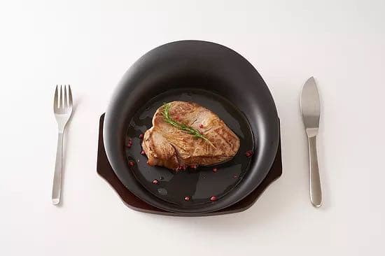 ステーキ鉄板　フライパン皿木製プレート付き10枚SET業務用