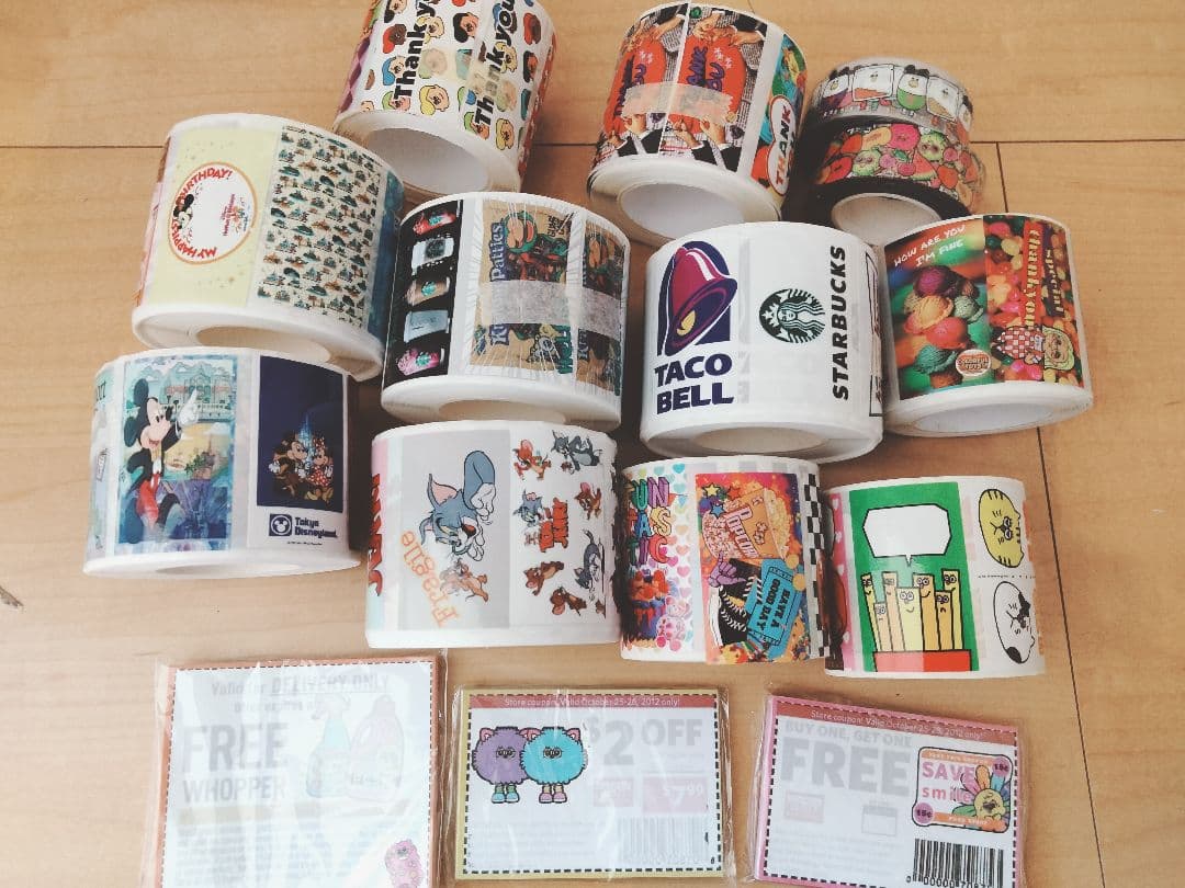 ロールシール、PETテープ、メモ　まとめ売り　⑮