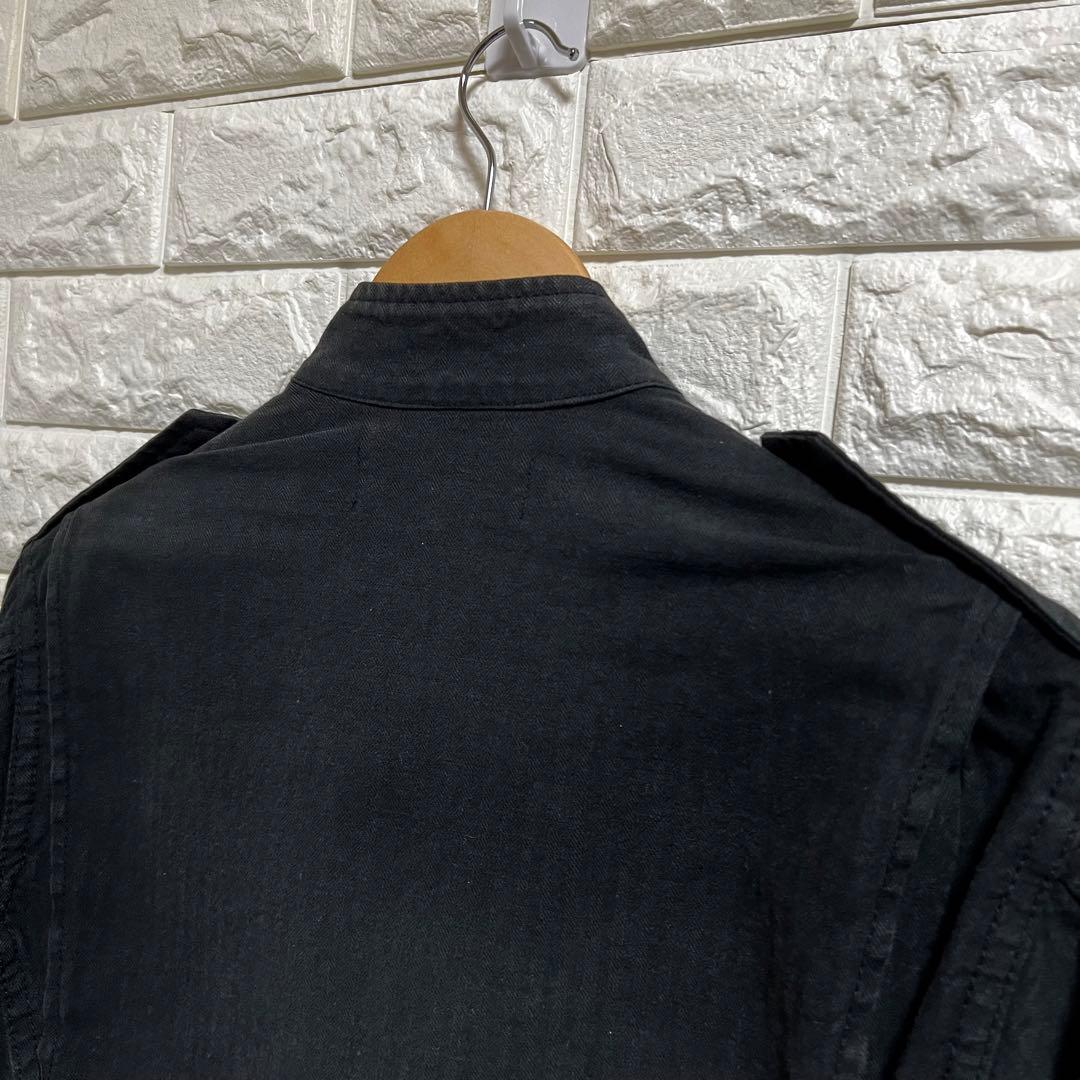 トリコ コムデギャルソン✨ミリタリージャケット 黒 S