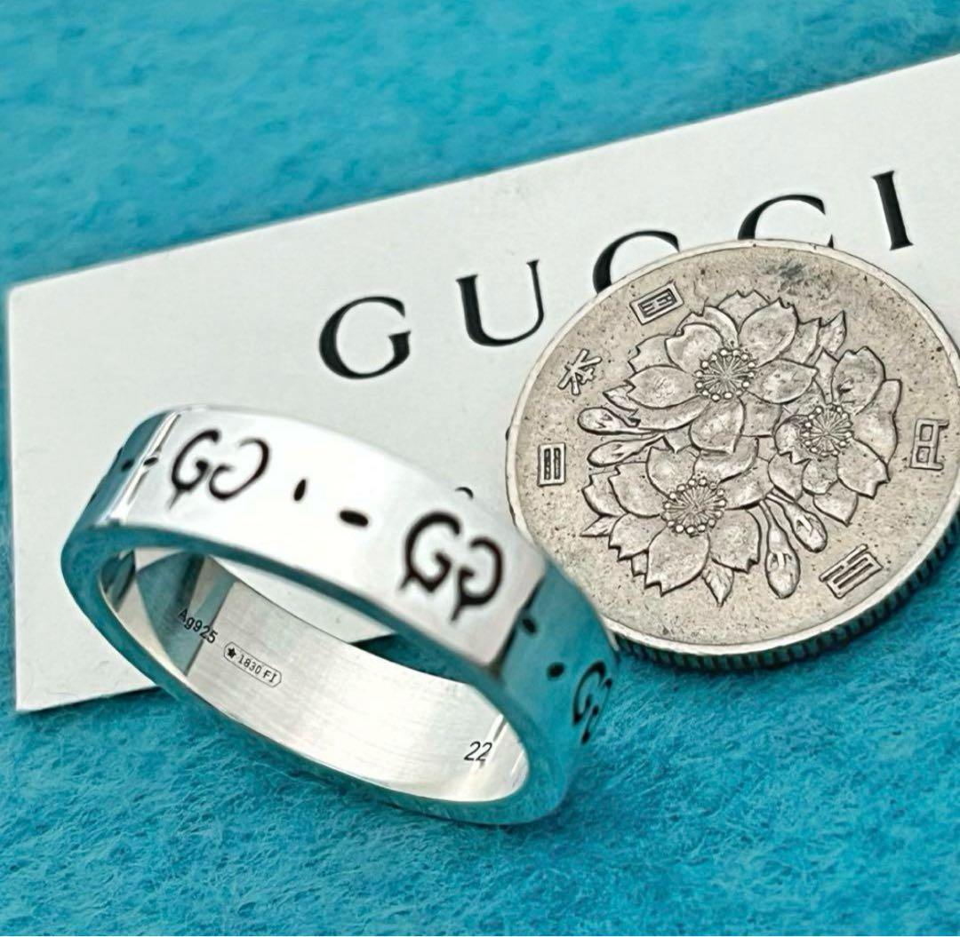 極美品‼️GUCCI 指輪　ゴーストリング　21号