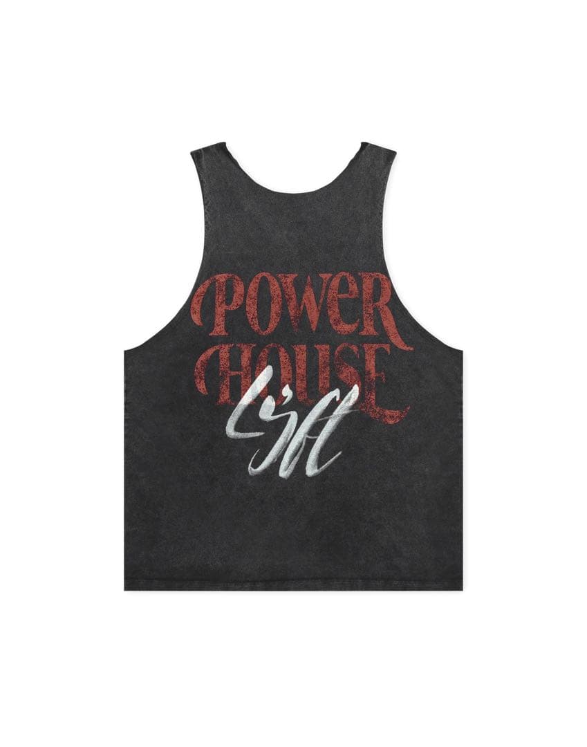 【完売品】LYFT パワーハウスジム コラボ タンクトップ Sサイズ ブラック