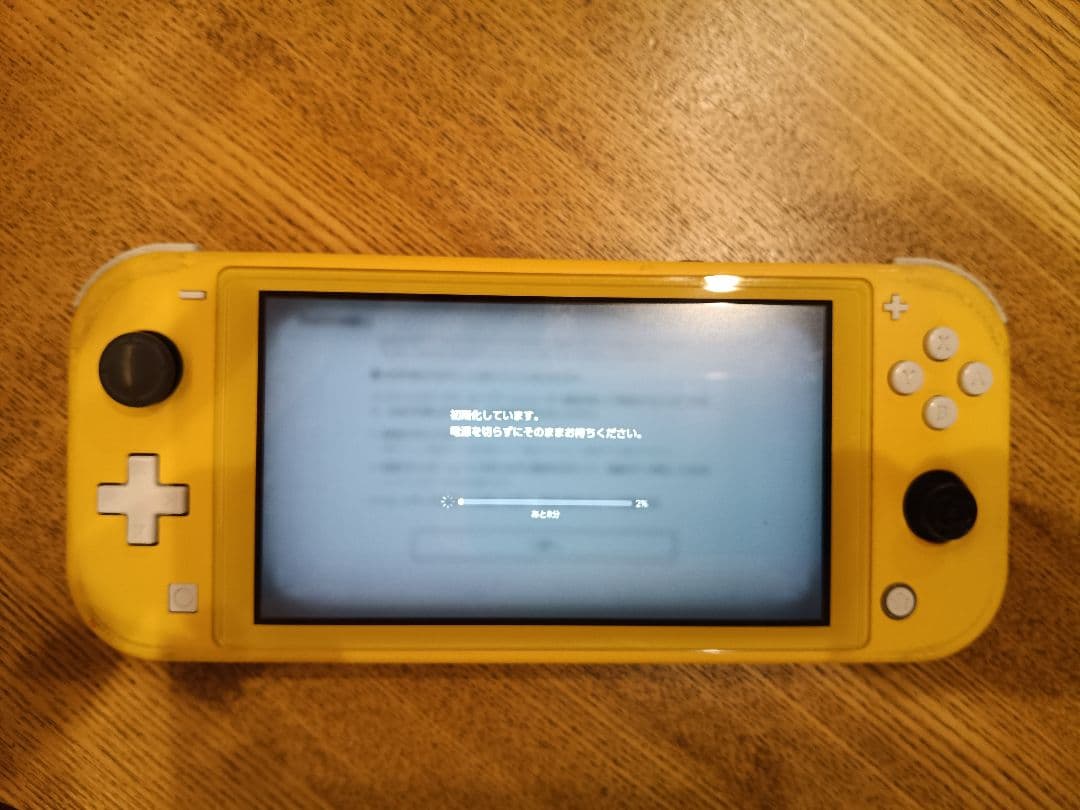 Nintendo Switch Lite 本体（新品予備バッテリー付）　ジャンク