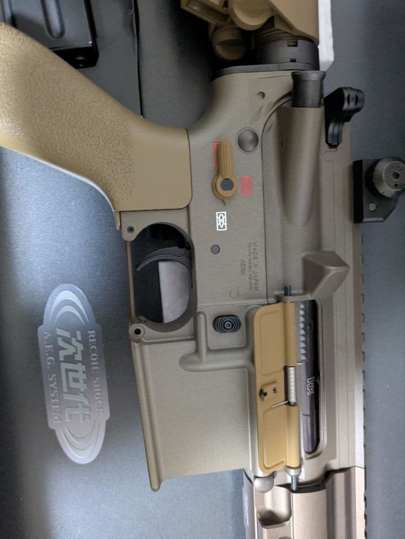 東京マルイ　次世代電動ガン　HK416 デルタカスタム　バッテリー付き