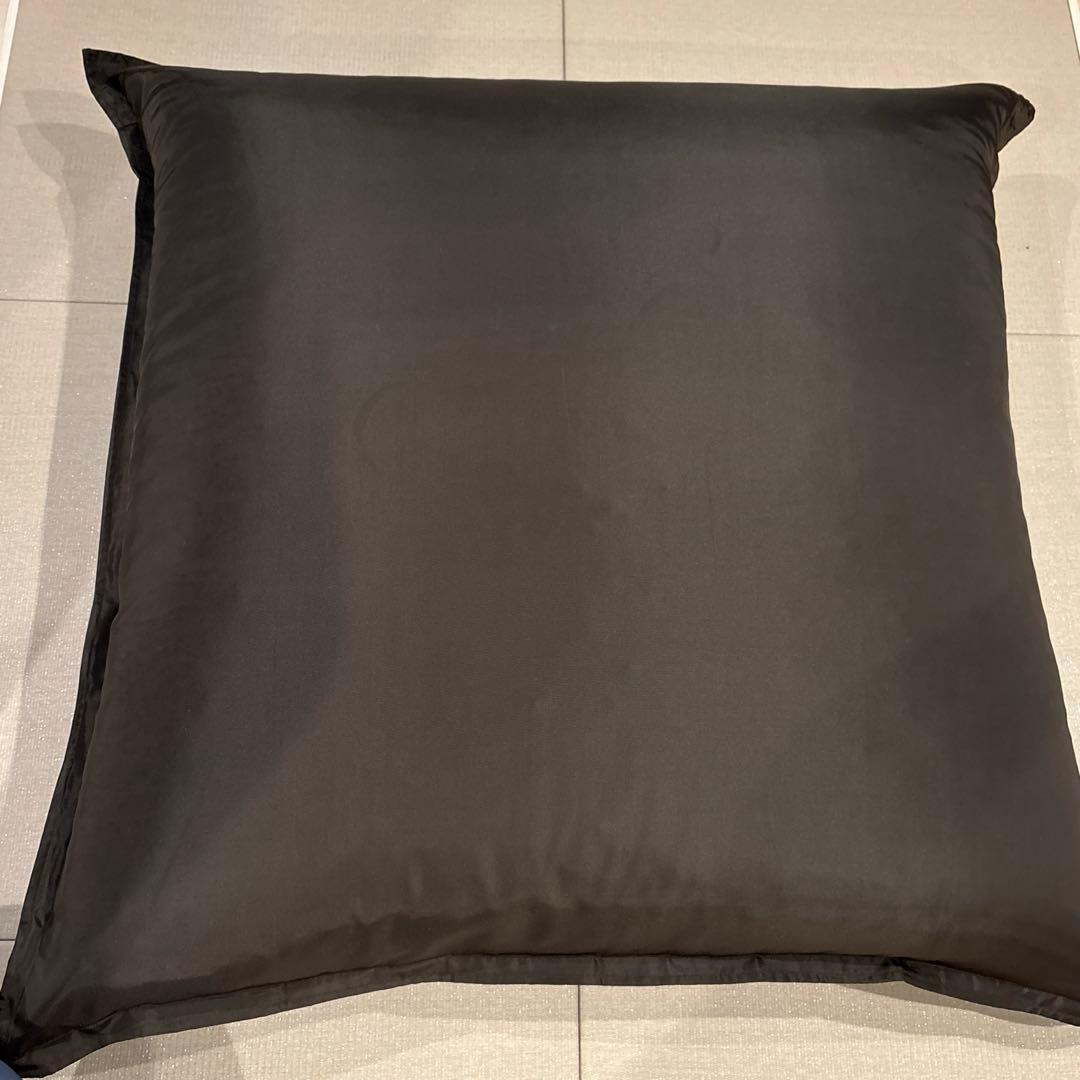 無印　良品計画　BIGクッション　濃ブラウン