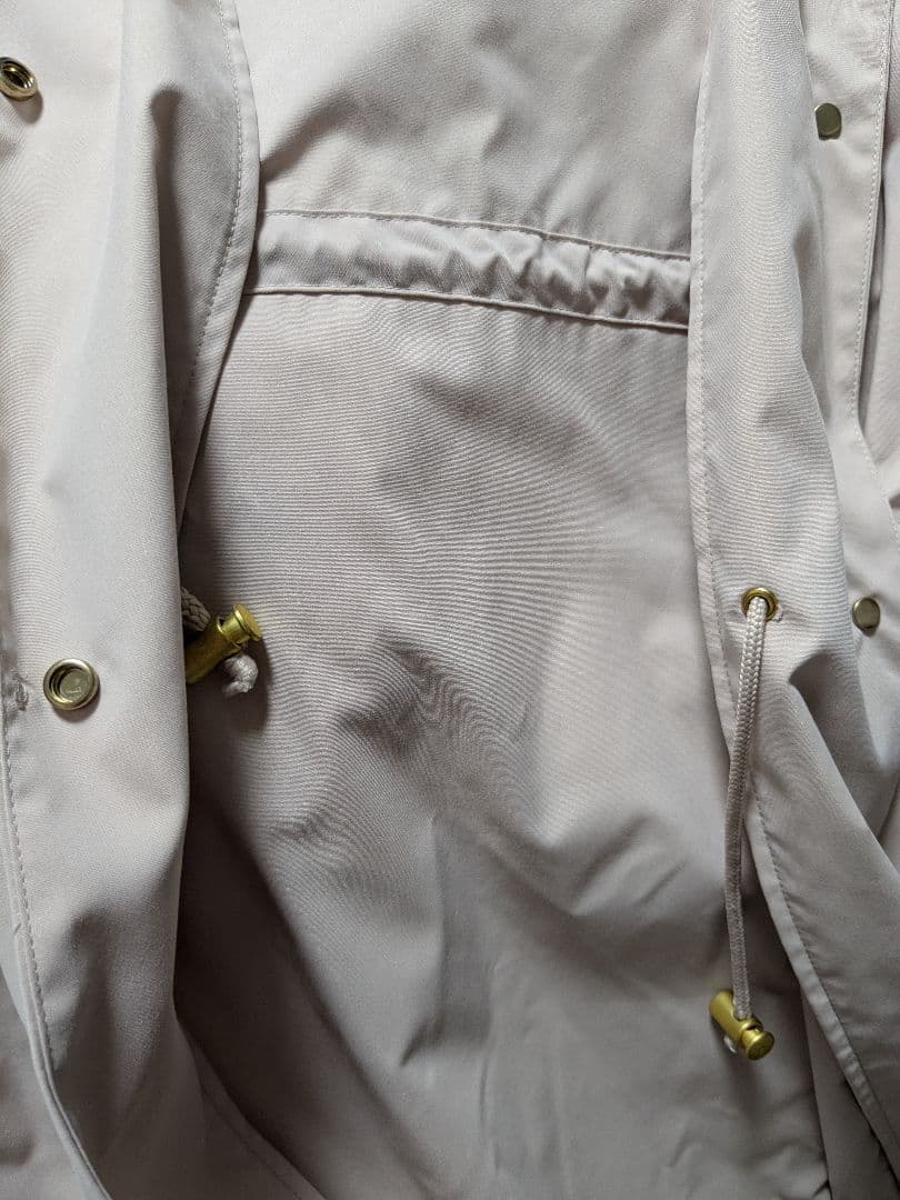 ローズティアラ　袖リボンマウンテンパーカーロングコート