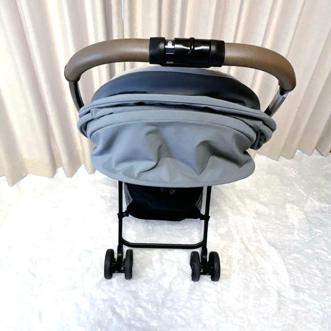 美品✨アップリカ カルーンエアー Aprica 両対面 グレー