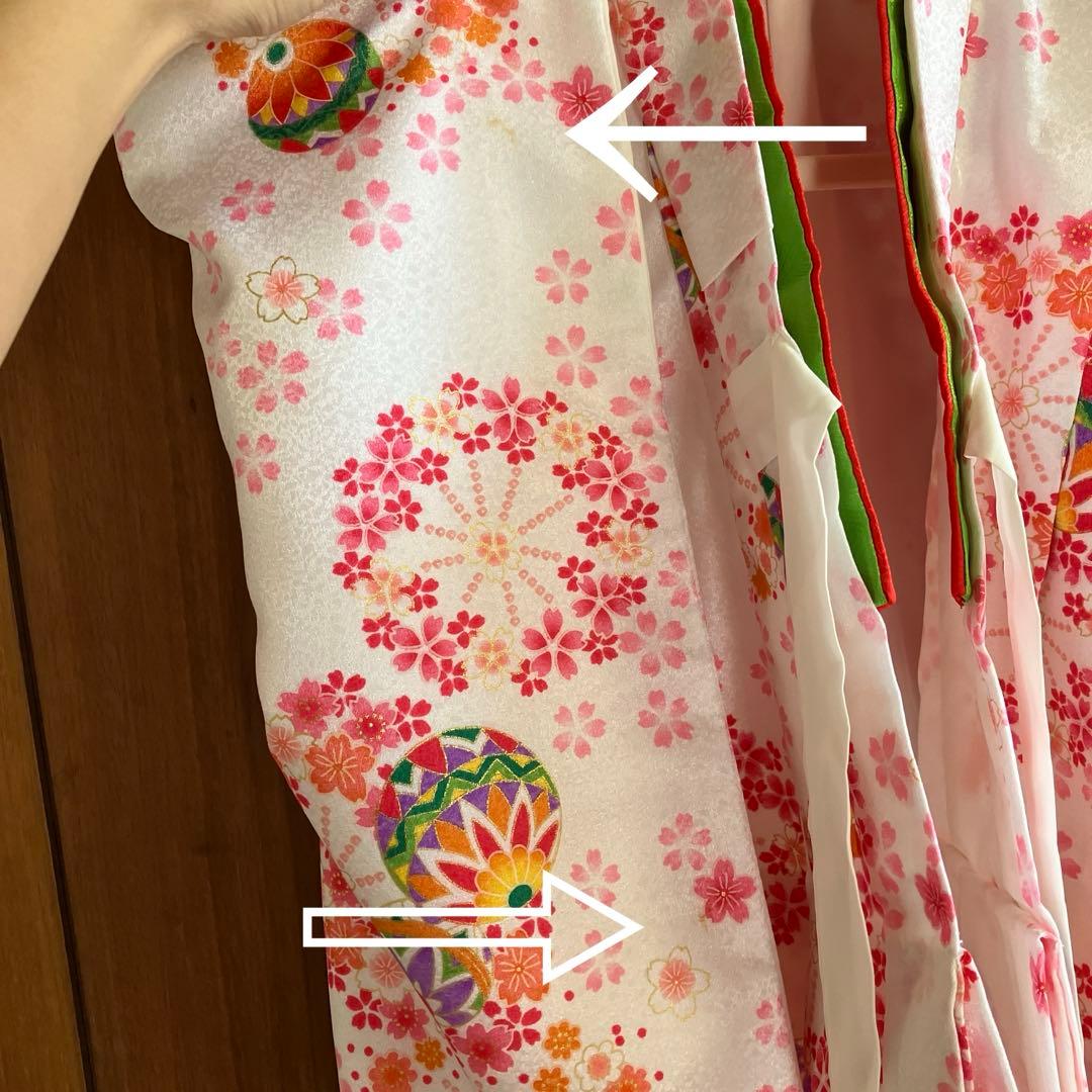 七五三 着物セット 桜柄