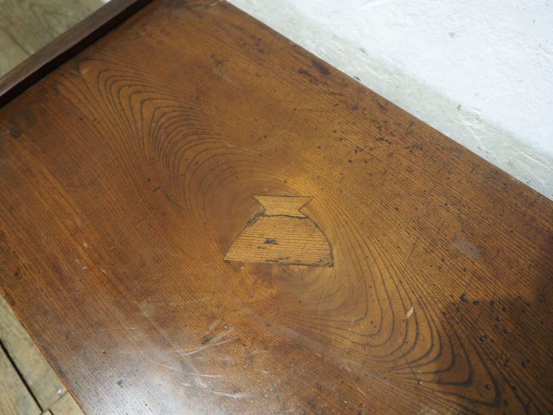 1199 アンティーク　文机　ローテーブル　座卓　ちゃぶ台 レトロ　展示台　花台