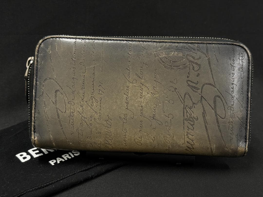ベルルッティ イタウバ カリグラフィ レザー 長財布