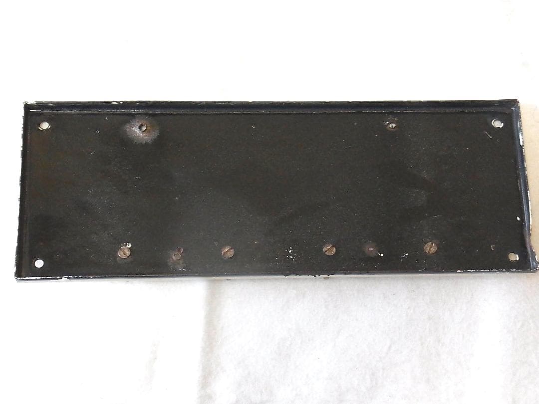 フランス製 ホーロー「Clefs」キーラック アンティーク 壁掛けキーフック