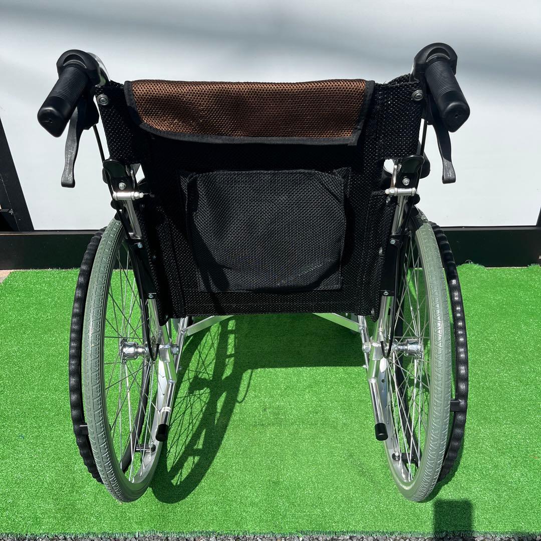 KADOKURA自走用車イス軽量　ラバンバブラウン G101-BRN