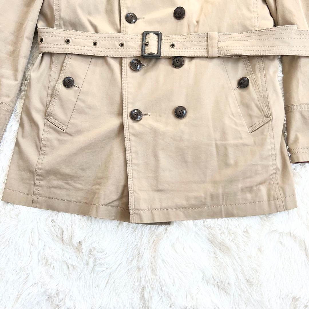 バーバリーブラックレーベル トレンチコート ライナー ノバチェック　XL