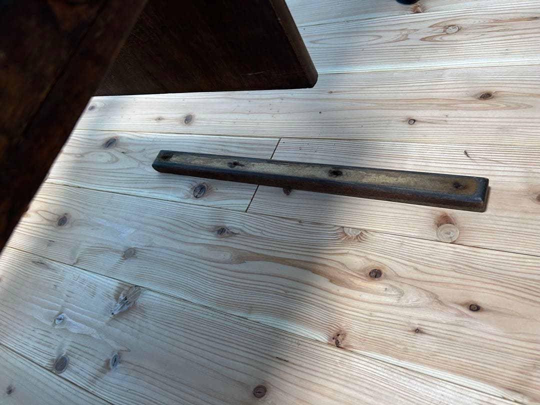 木製　文机　昭和レトロ　アンティーク　ビンテージ　古道具　引き出し付き